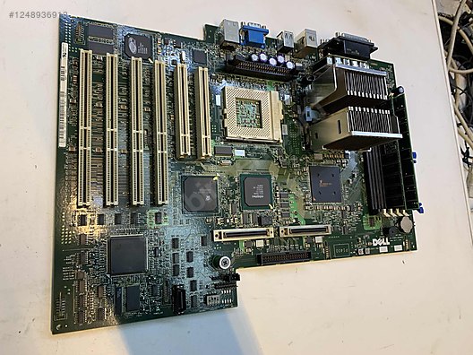 Masaüstü Bilgisayar - Anakart DELL P1400 PGA370 Soket Pentiüm 3 Anakart Anakart