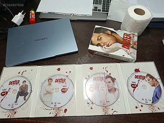 Dexter Türkçe Altyazılı 1. sezon 4 DVD seti. - Yabancı DVD Filmler