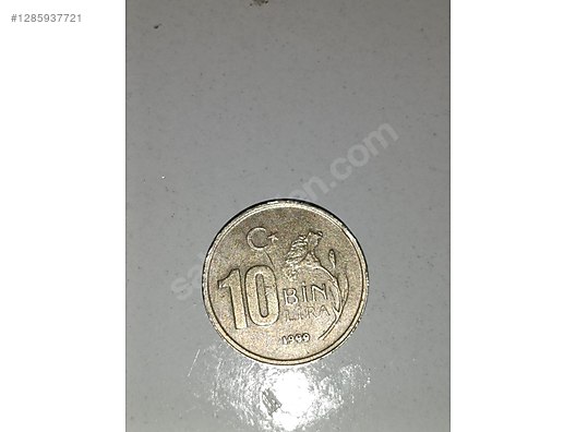 Cumhuriyet Dönemi / 10 bin lira 1999 yılı sahibinden.comda