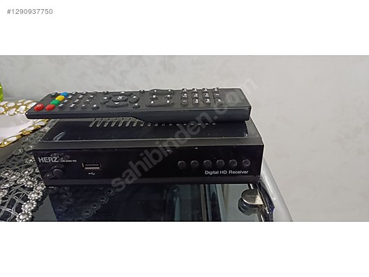 HERZ HR-3255 HD Uydu Alıcısı Tertemiz Kumandalı sahibinden.comda