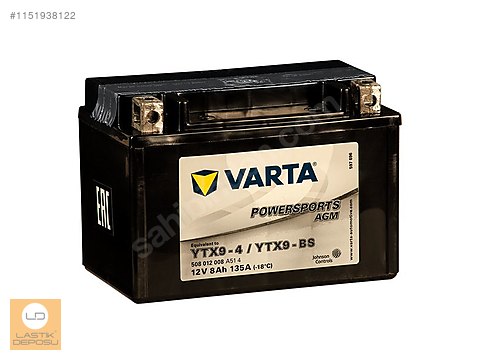 BATERIA VARTA POWERSPORTS AGM YTX9-BS 12V 8Ah