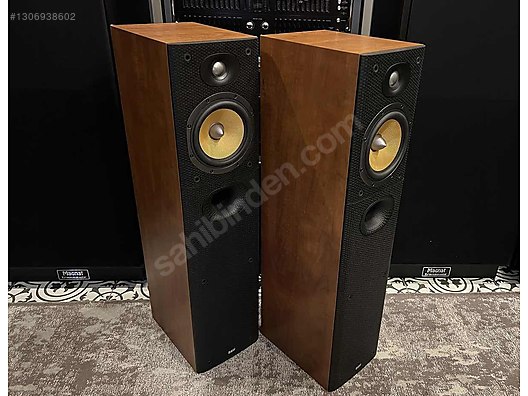 B&W Bowers & Wilkins DM602.5 S3 スピーカーペア B&W DM602,5 S3 Hoparlör - İkinci El B&W Kule Tipi Hoparlör