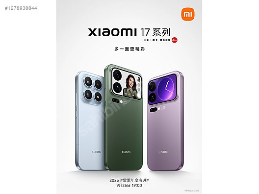 İkinci El ve Sıfır Alışveriş / Cep Telefonu & Aksesuar / Cep Telefonu / Xiaomi / 17 Pro Max