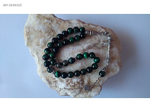 Yesil Kaplan Gozu Tesbih Gumus Puskul Tespih Ve Cesitli Koleksiyon Objeleri Sahibinden Com Da 812939320