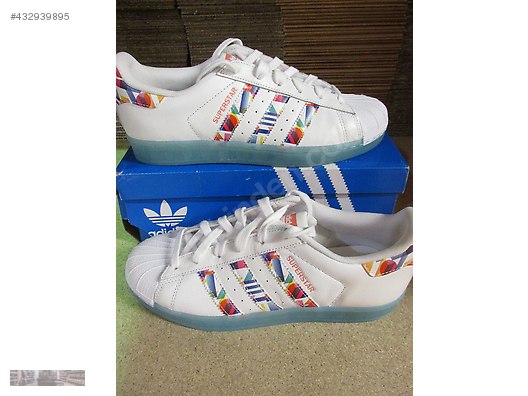adidas superstar multicolor stripes