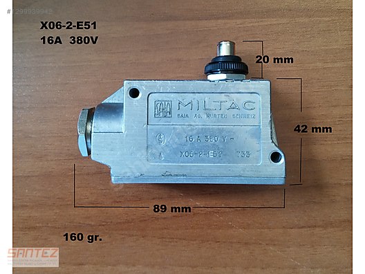 X06-2-E51 X06-2-F51 SAIA BURGESS MILTAC LIMIT SWITCH sahibinden