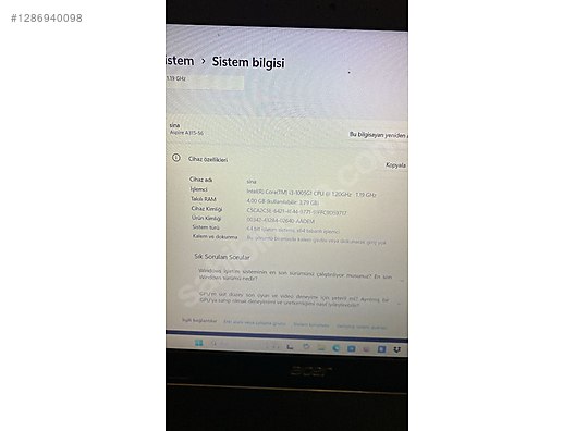 Used & Brand New Items / Computers / Laptops & Notebooks / Laptops / Acer