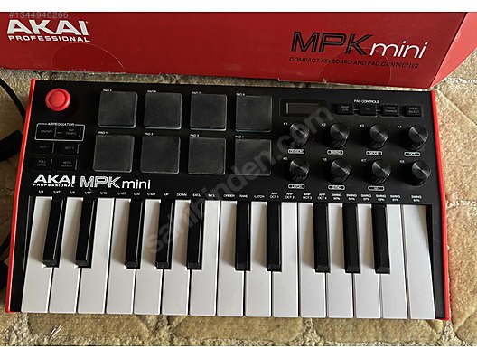 Akai Mpk Mini MK3 25 Tuşlu Midi Klavye - İkinci El Akai Midi