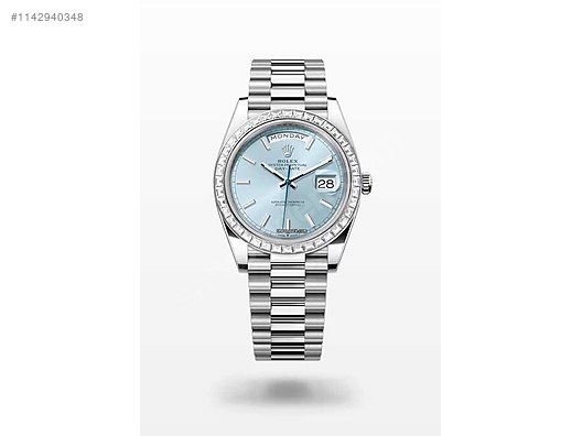 Day date platinum ice blue sale