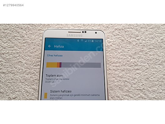İkinci El ve Sıfır Alışveriş / Cep Telefonu & Aksesuar / Cep Telefonu / Samsung / Galaxy Note 3 N9000Q