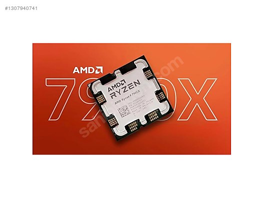 AMD Ryzen 9 7900X On İki Çekirdek 4.7 GHz AM5 TRAY İşlemci