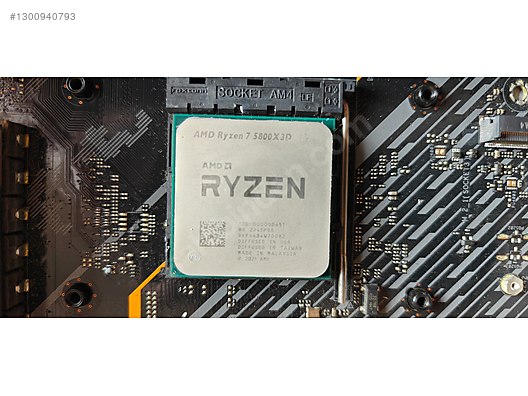 Ryzen 5800X3D + 32 GB 3600 MHz DDR4 RAM + X570 Anakart sahibinden Ryzen 5800X3D + 32 GB 3600 MHz DDR4 RAM + X570 Anakart sahibinden