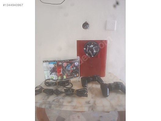 Koleksiyonluk Kırımızi Ps3 500 gb on sahibinden.com - 1344940967