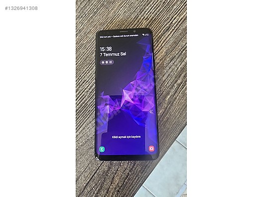 64 GB Siyah Samsung Galaxy S9+ G965 Cep Telefonu - 1326941308