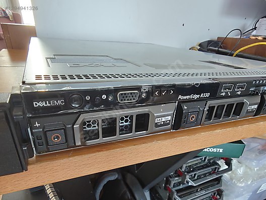 Dell R330 / E3-1270v5 CPU / 16gb RAM / 4x12tb HDD / 2 PSU sahibinden ...