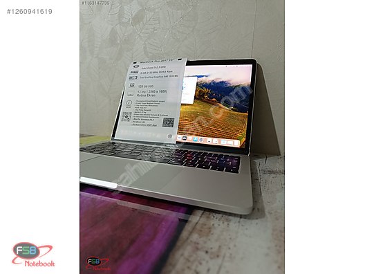Apple Macbook / MacBook Pro A1708 15'' 2017 8 GB RAM 128 GB SSD