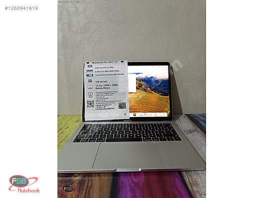 Apple Macbook / MacBook Pro A1708 15'' 2017 8 GB RAM 128 GB SSD