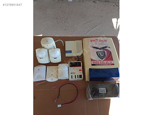 Alarm sistemleri - Kablolu Paket Hırsız Alarm Sistemi sahibinden