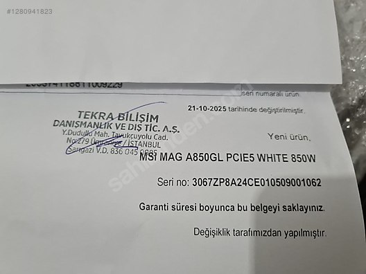 Used & Brand New Items / Computers / Desktops / Desktop Components / Power Supplies