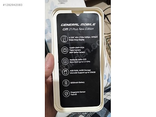 Used & Brand New Items / Cell Phones & Accessories / Cell Phones / General Mobile / GM 21 Plus