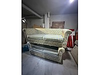 2 Adet Vintage Tarz İkili Koltuk