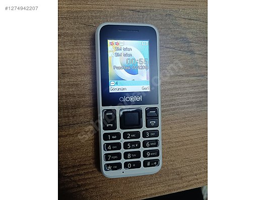 İkinci El ve Sıfır Alışveriş / Cep Telefonu & Aksesuar / Cep Telefonu / Alcatel / 1066D