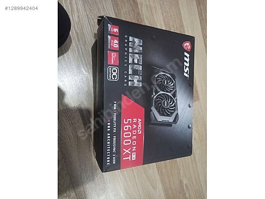 Radion Rx kart AMD radion RX 5600xt sahibinden.comda - 1289942404