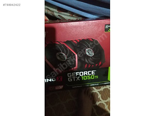 Msi Geforce Gtx 1050 Ti Gaming X 4g Gddr5 128 Bit Ekran Karti Itopya