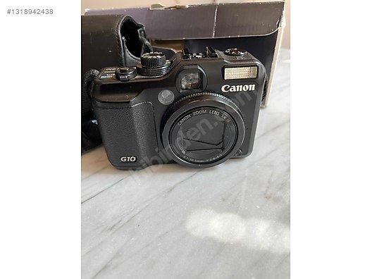 Canon PowerShot G10 CCD Vintage Kamera Temiz + SD Kartlı on
