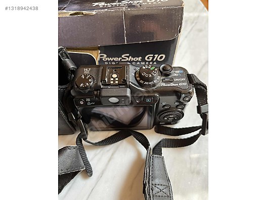 Canon PowerShot G10 CCD Vintage Kamera Temiz + SD Kartlı on