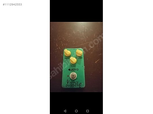 Pedal 2024 joyo overdrive