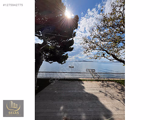 SE&AS'TAN NARLI'DA DENİZE SIFIR,KAYIKHANELİ,BAHÇELİ FIRSAT VİLLA #1275942775