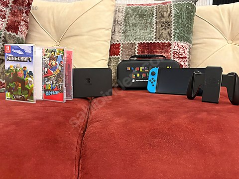 Nintendo Switch Oled + 32 GB hafıza kartı on sahibinden.com