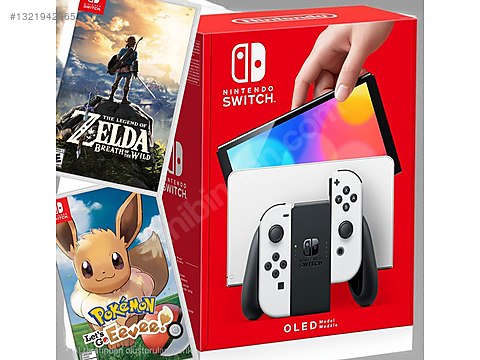 Nintendo Switch OLED + 2 Oyun sahibinden.comda - 1321942965
