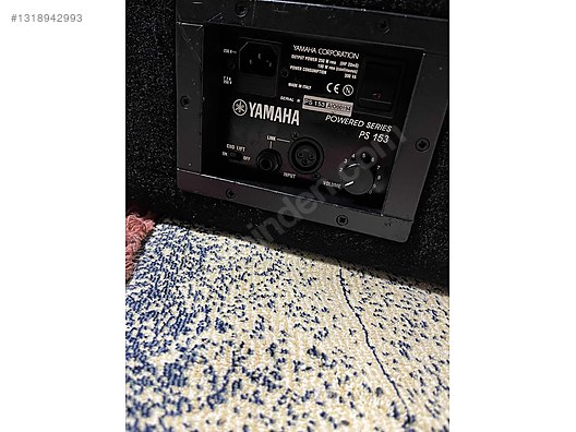 15 inç Yamaha aktif hoparlör Çifti 34000 TL İtalyan üretim