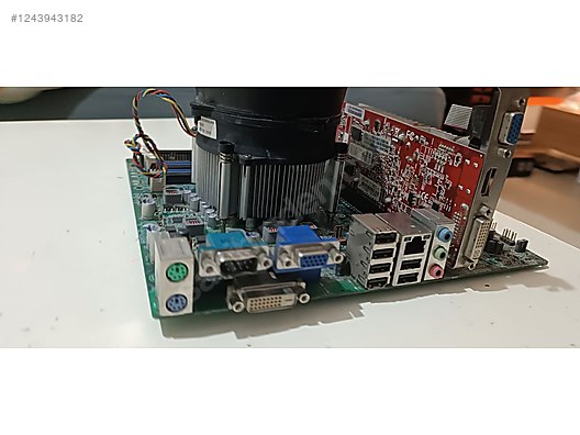 Acer Q57H-AM(SH) + i5 3.2 işlemci + HD3450 512mb+4x2=8gb ram - Anakart ve Tüm Masaüstü Bilgisayar Parçaları sahibinden.com'da