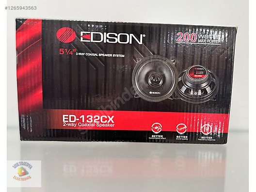 Hoparlör / Komponent / EDİSON ED-132CX 13 CM HOPARLÖR OTO ARAÇ