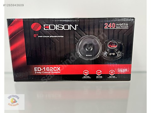 Hoparlör / Komponent / EDİSON ED-162CX 16 CM HOPARLÖR OTO ARAÇ