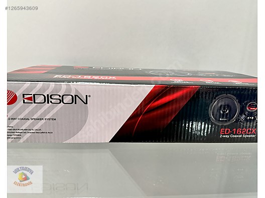 Hoparlör / Komponent / EDİSON ED-162CX 16 CM HOPARLÖR OTO ARAÇ