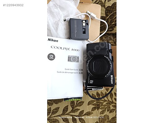 Nikon Coolpix A900 Kompakt Dijital Foto raf Makinesi sahibinden da 1220943932