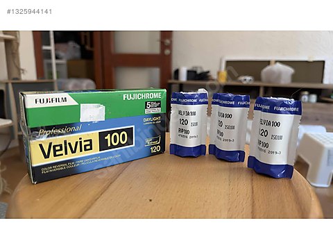 FUJIFILM Velvia 100 期限切れ 5×7 未使用3箱 Fujifilm Velvia 100 sahibinden.comda - 1325944141