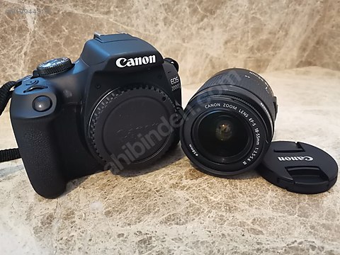 dslr canon eos 2000d rebel t7 canon eos 2000d kullanilmamis at sahibinden com 919944315