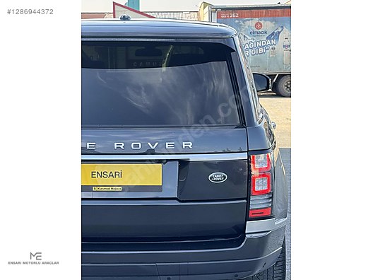 Vasıta / Arazi, SUV & Pickup / Land Rover / Range Rover / 3.0 TDV6 / Autobiography