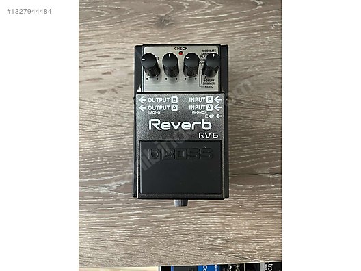 Boss Rv-6 Reverb Pedalı on sahibinden.com - 1327944484