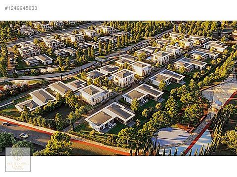 Urla Folkart Country de 3+1 Havuzlu Satılık Villa