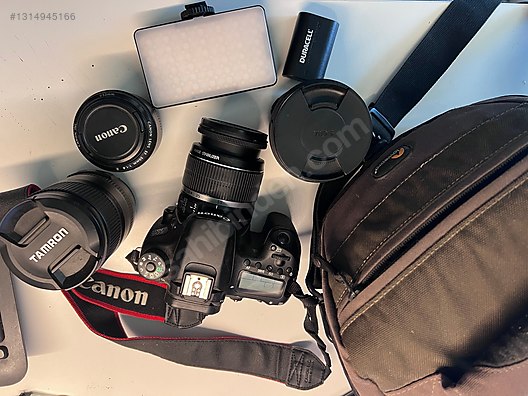 DSLR / Canon / EOS 70D / Kusursuz Canon 70D Seti - 4 Lensli (Sigma