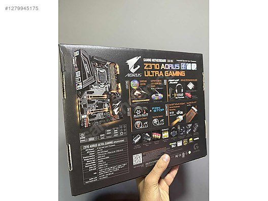 Z370 AORUS ULTRA GAMING DDR4 LGA 1151 PİN ANAKART - Anakart ve Tüm Masaüstü Bilgisayar Parçaları sahibinden.com'da