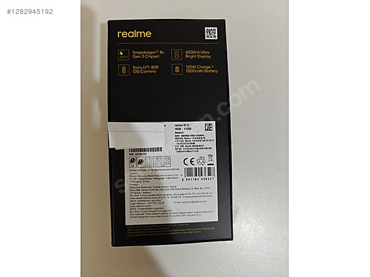 Used & Brand New Items / Cell Phones & Accessories / Cell Phones / Realme / GT 6