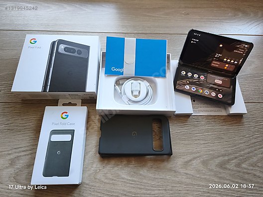 256 GB Siyah Google Pixel Fold Cep Telefonu - 1319945242
