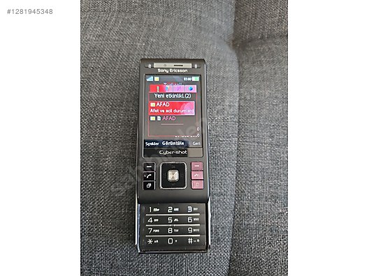 İkinci El ve Sıfır Alışveriş / Cep Telefonu & Aksesuar / Cep Telefonu / Sony Ericsson / C905